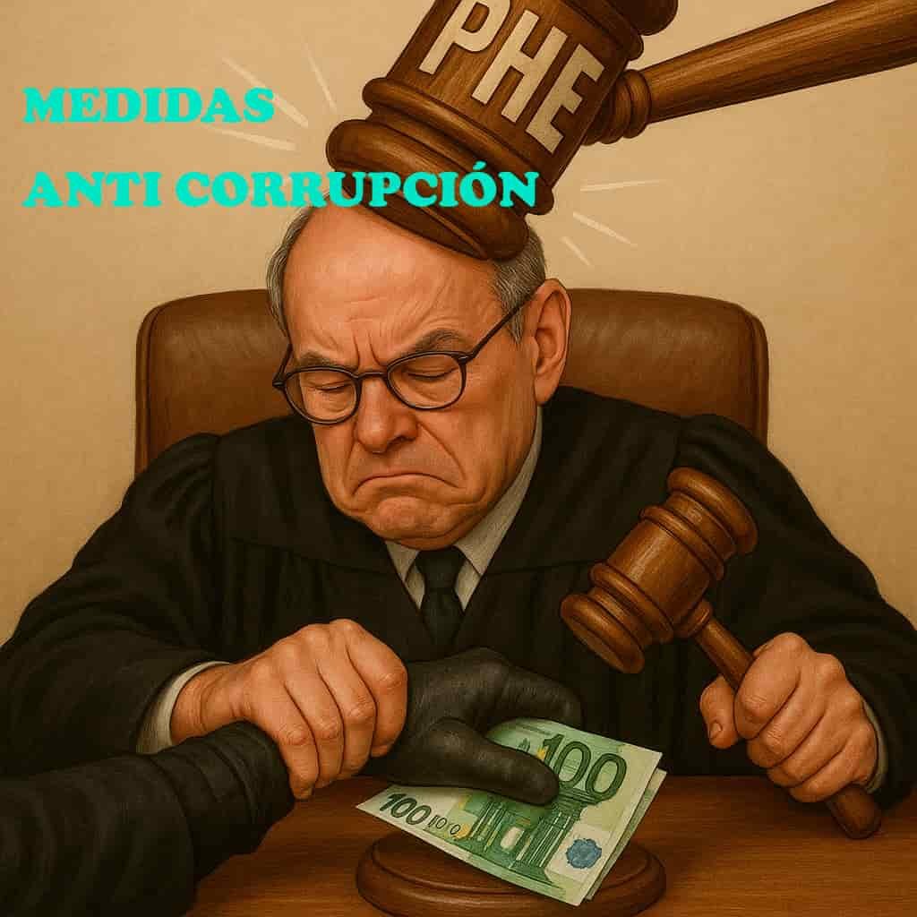 medidas anti corrupcion mazo phe golpea a juez con dinero